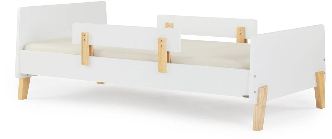 dadada Fun Bed, Twin Size - White / Natural (2 Boxes)