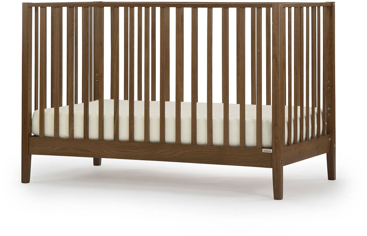 dadada Lala 3-in-1 Convertible Crib - Walnut