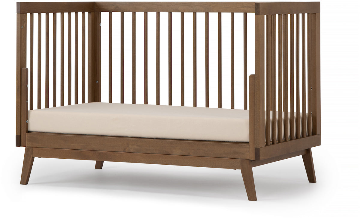 dadada Soho 3-in-1 Convertible Crib - Walnut