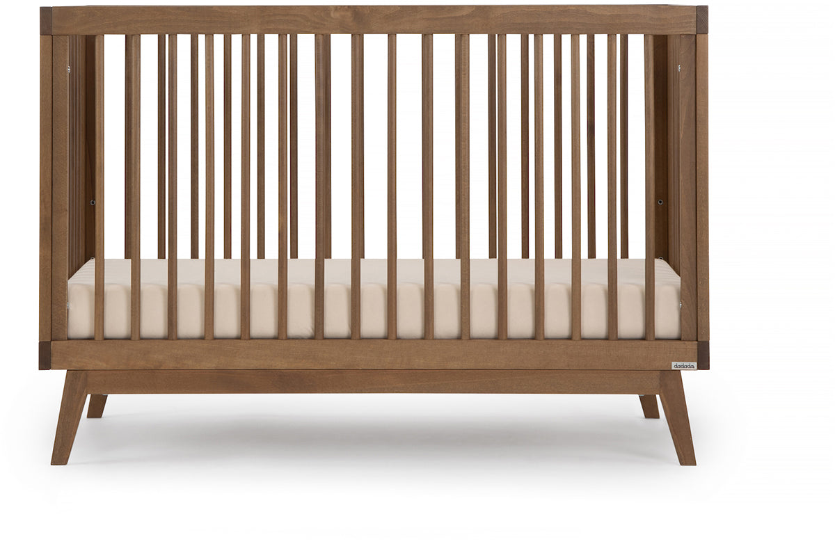 dadada Soho 3-in-1 Convertible Crib - Walnut