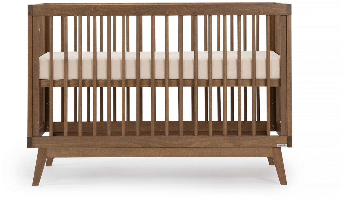 dadada Soho 3-in-1 Convertible Crib - Walnut