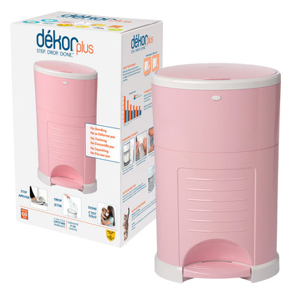 Dekor Diaper Dekor Plus Diaper Pail - Soft Pink