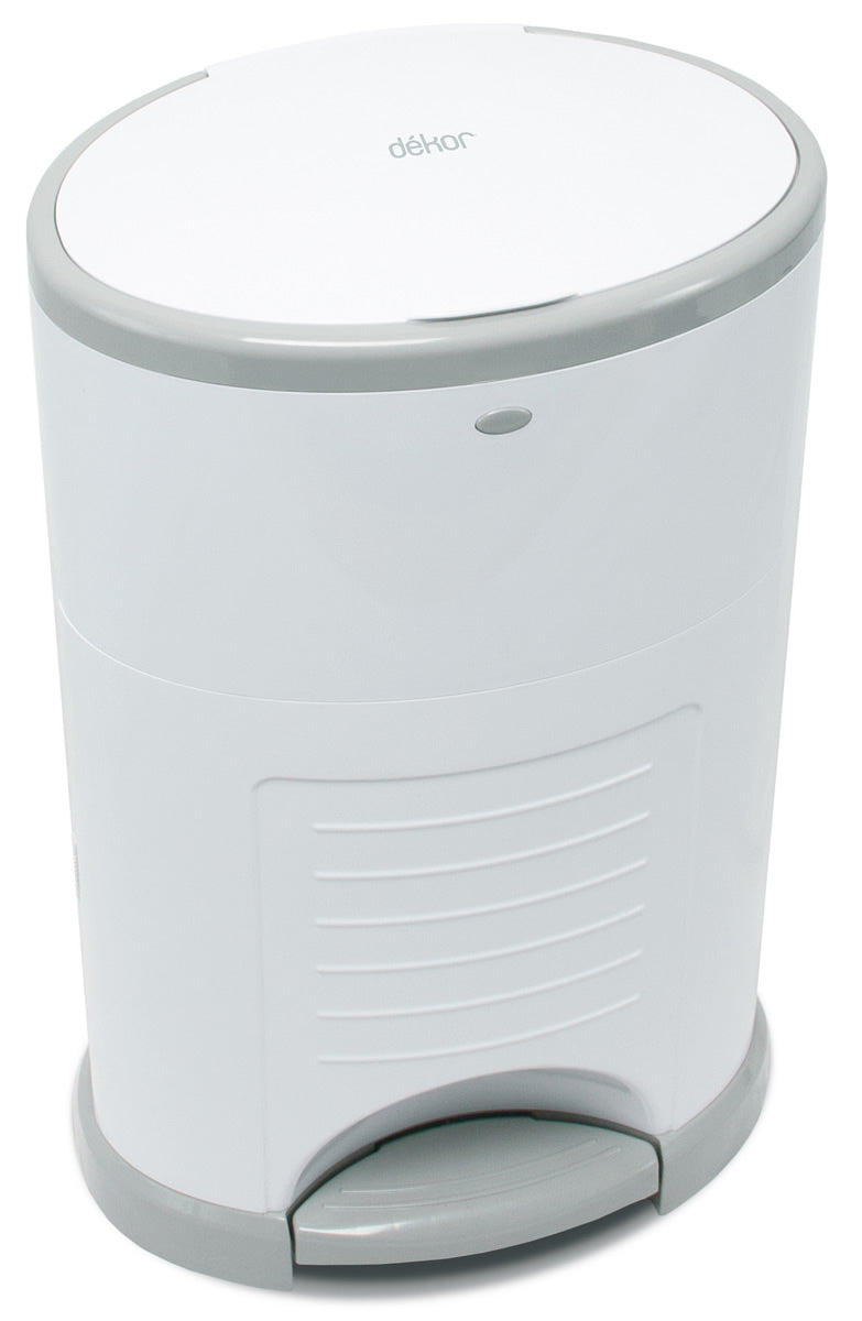 Dekor Diaper Dekor Mini Diaper Pail - White