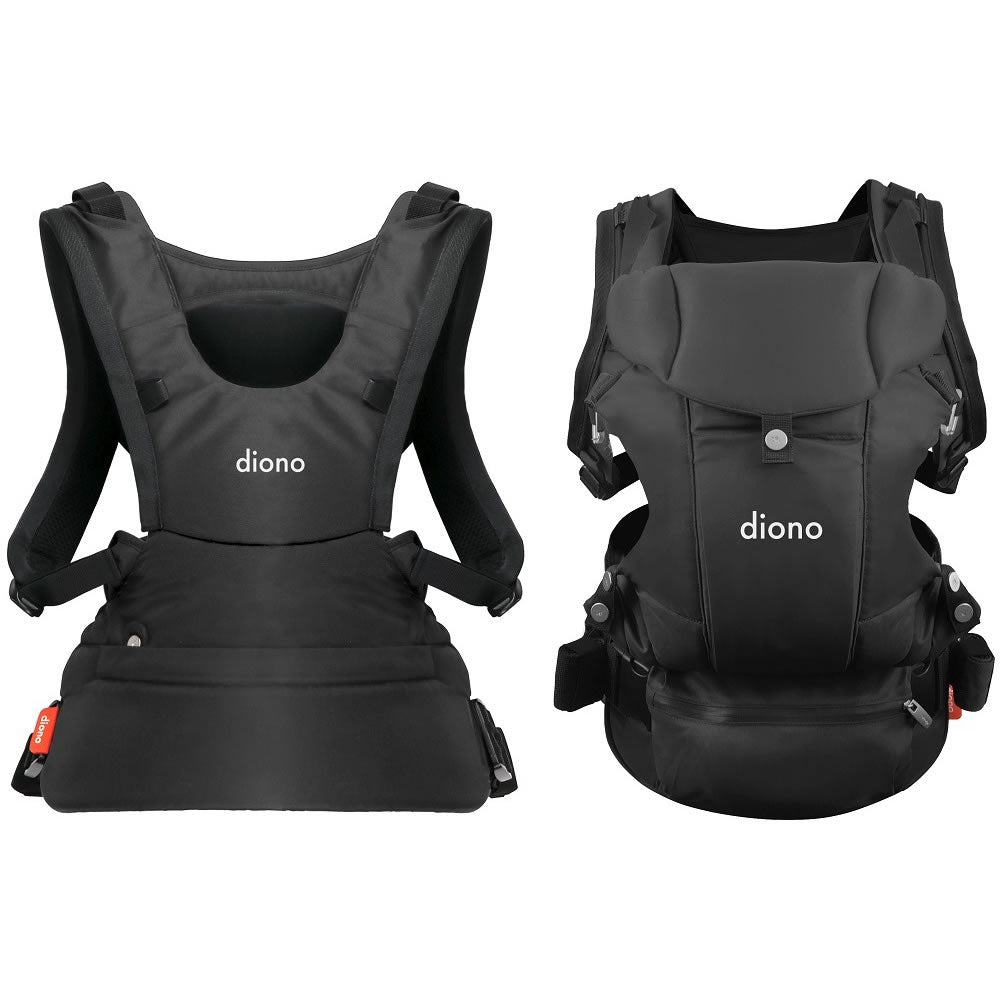 Diono Carus Essentials 3-in-1 Baby Carrier - Dark Grey