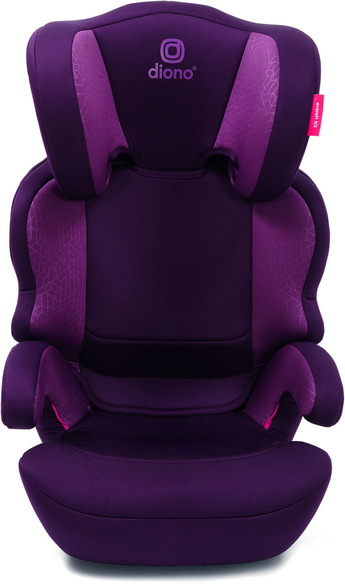 Diono Everett NXT High Back Belt Positioning Booster Car Seat - Plum