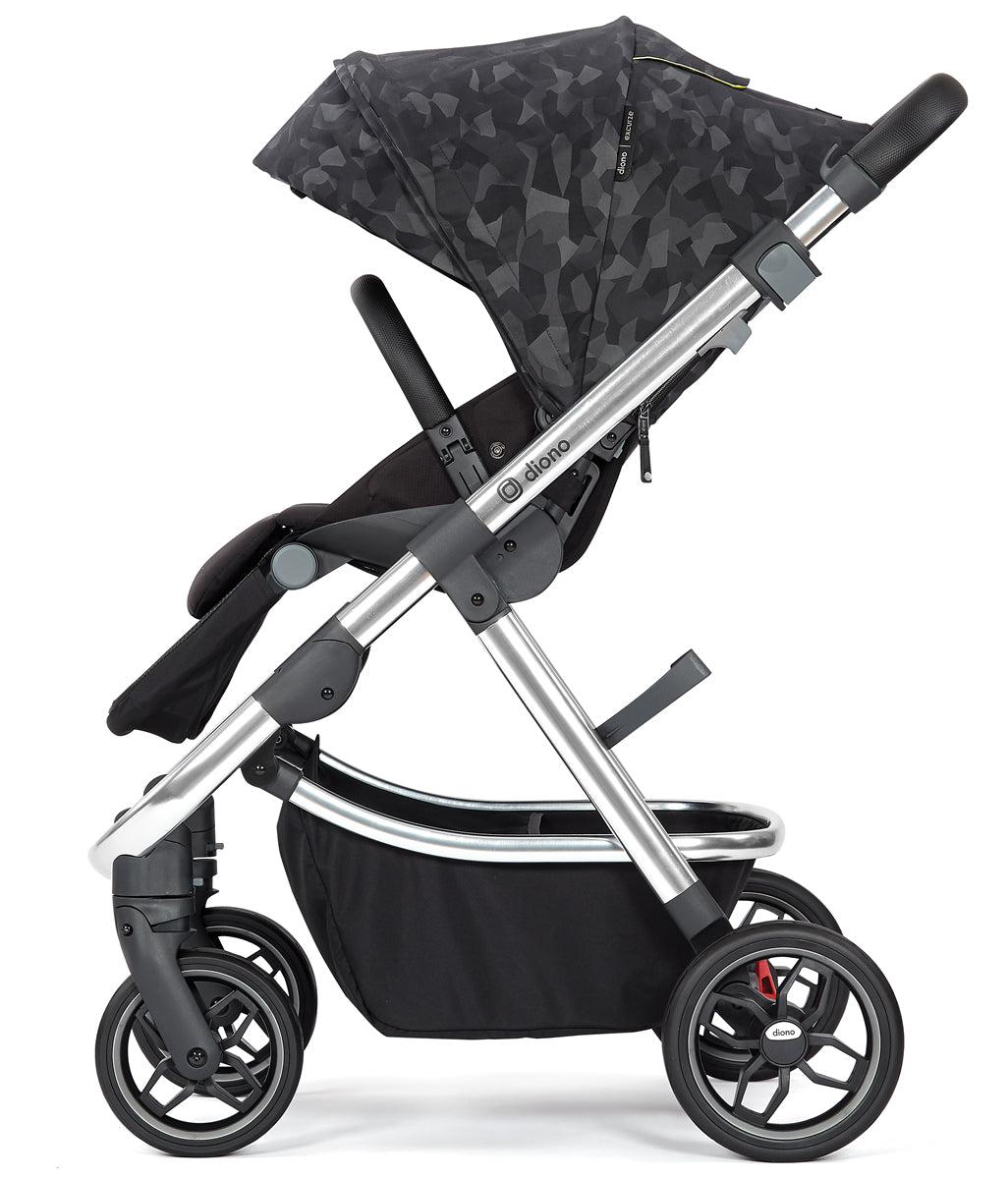 Diono Excurze Stroller & Carrycot - Luxe Black Camo