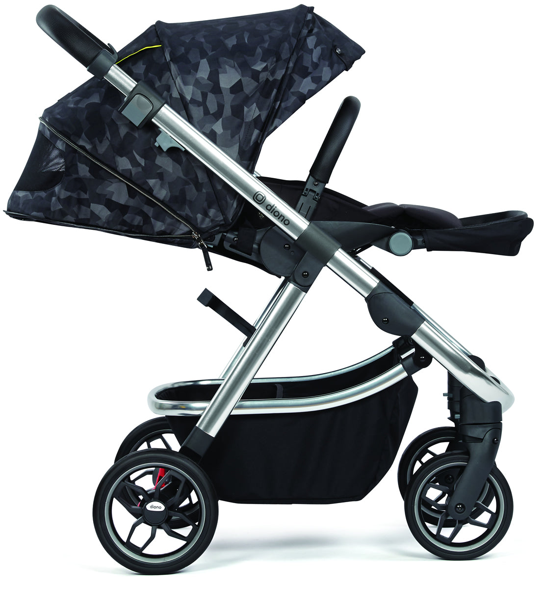 Diono Excurze Stroller & Carrycot - Luxe Black Camo