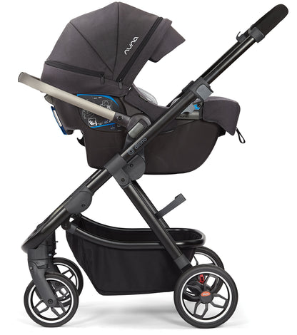 Diono Excurze Stroller & Carrycot - Black Midnight