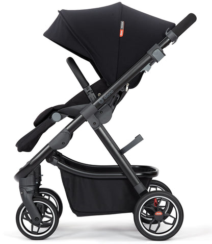 Diono Excurze Stroller & Carrycot - Black Midnight