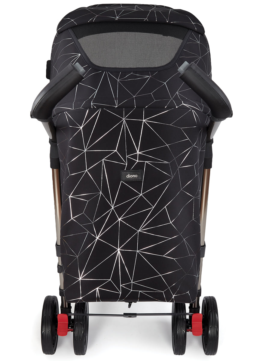 Diono Flexa Umbrella Stroller - Black Platinum