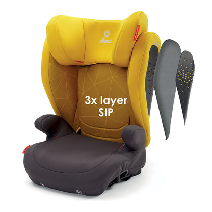 Diono Monterey 4DXT Latch 2-in-1 Booster Car Seat - Black