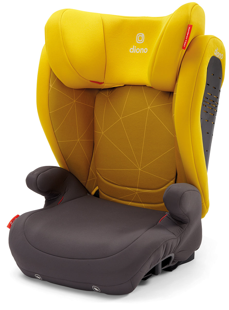 Diono Monterey 4DXT Latch 2-in-1 Booster Car Seat - Yellow Sulphur