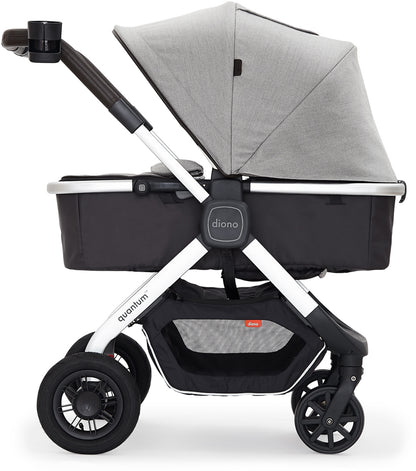 Diono Quantum Classic Stroller - Light Grey