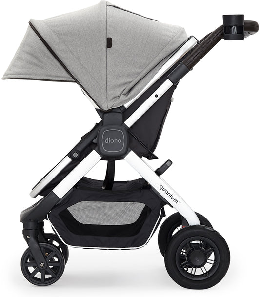 Diono Quantum Classic Stroller - Light Grey