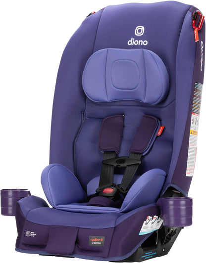 Diono Radian 3R Narrow All-in-One Convertible Car Seat - Purple Wildberry