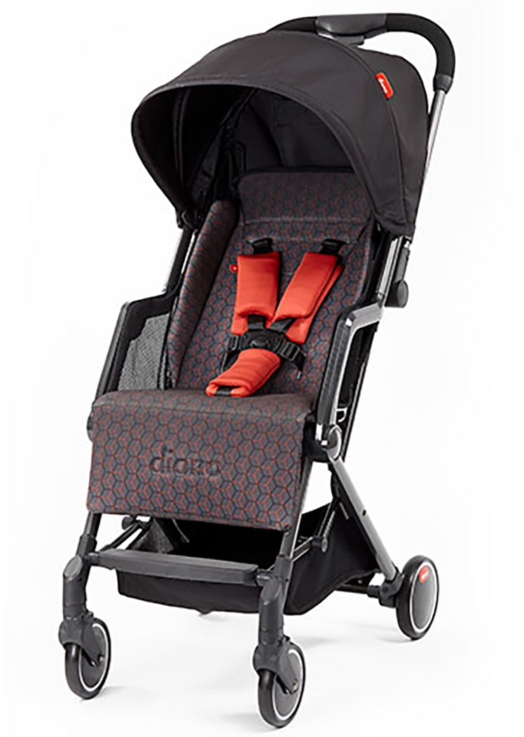 Diono Traverze Gold Edition Compact Stroller - Charcoal Copper Hive