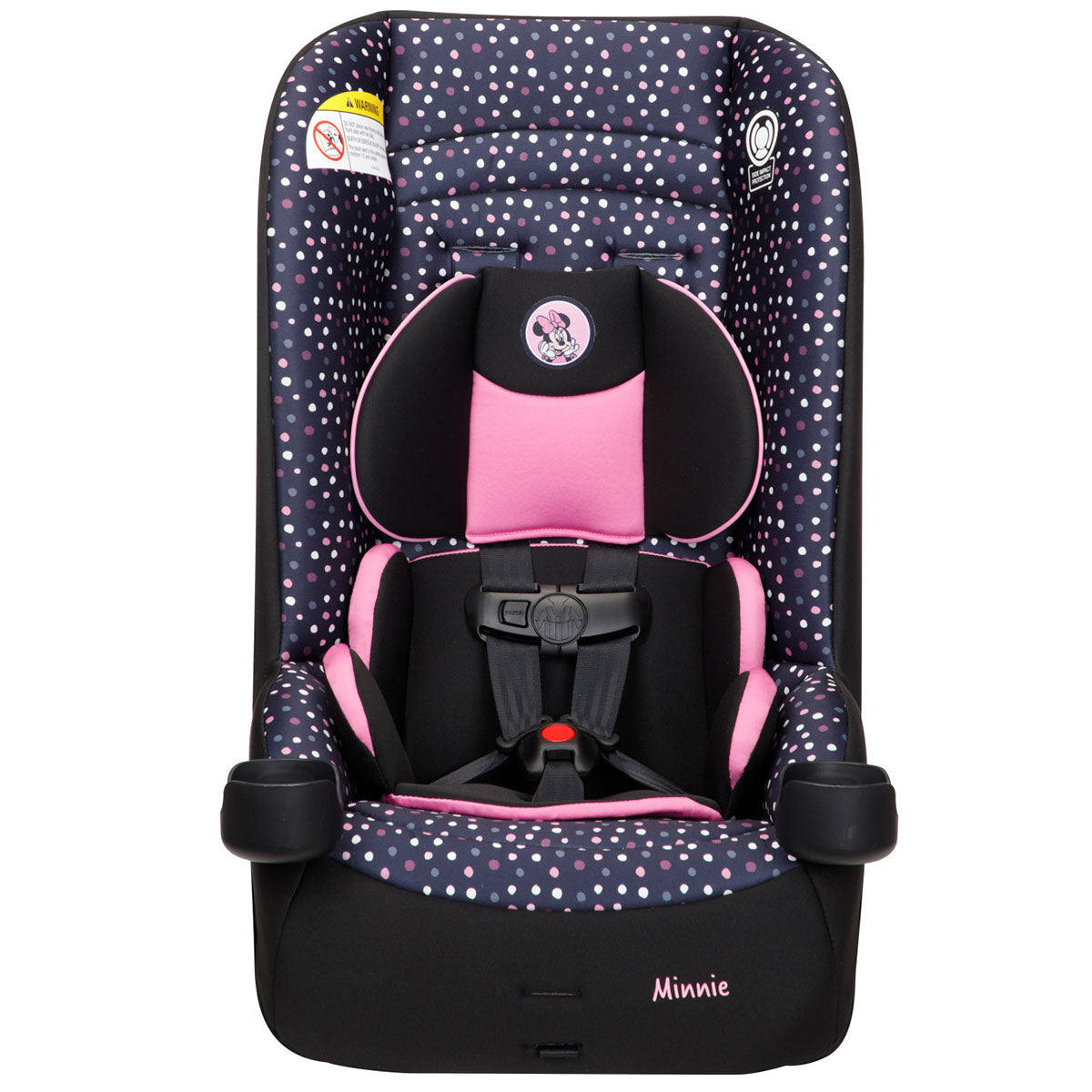 Disney Baby Jive 2 in 1 Convertible Car Seat - Minnie Dot Party