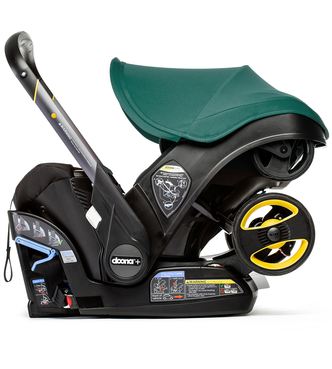 Doona+ Infant Car Seat & Stroller - Racing Green