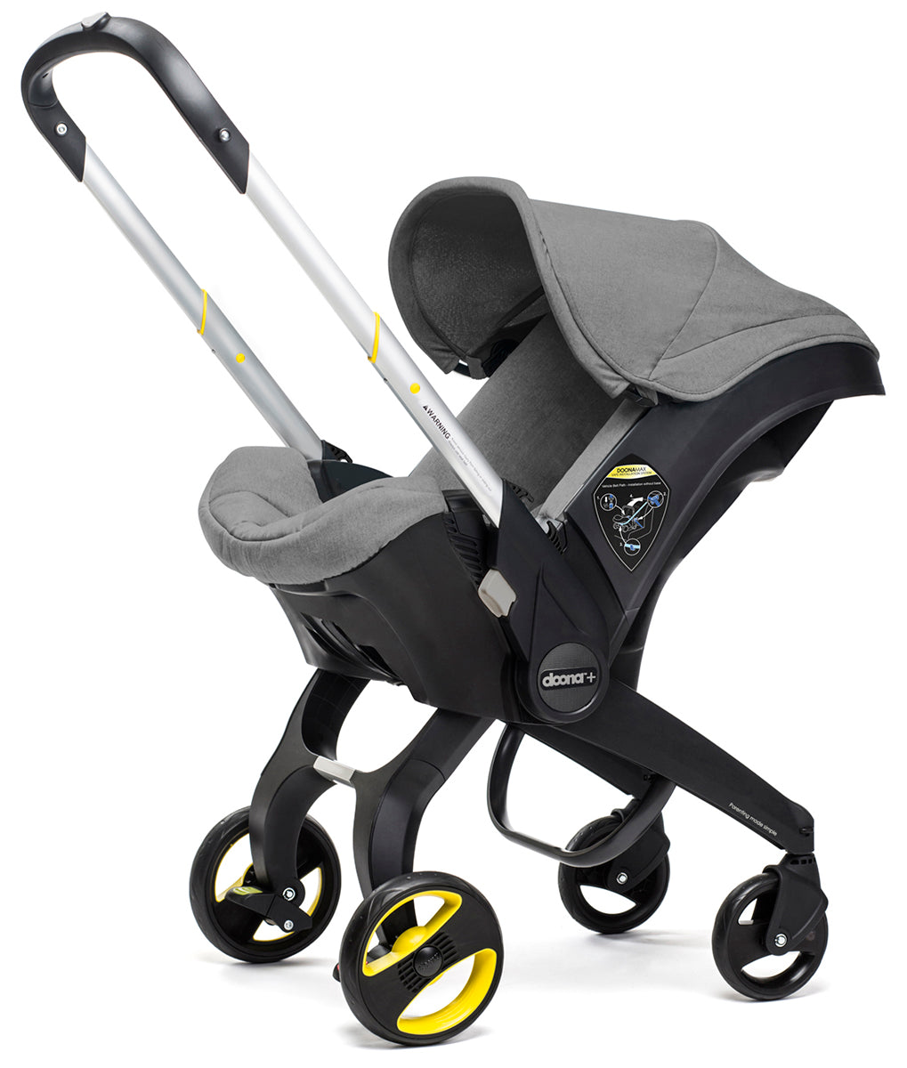 Doona Infant Car Seat & Stroller - Storm (Grey)