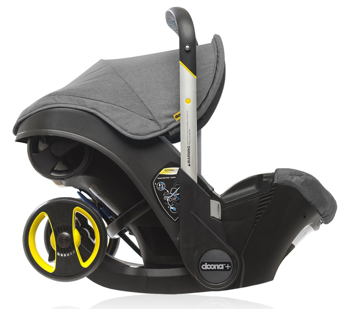 Doona Infant Car Seat & Stroller - Storm (Grey)