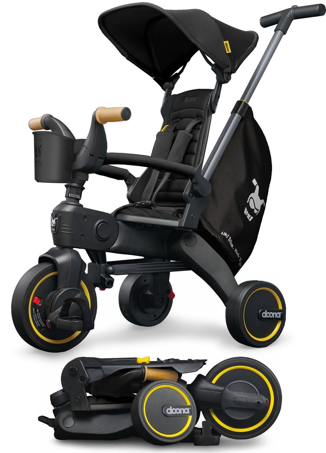 Doona OPEN BOX Liki Trike S5 - Nitro Black