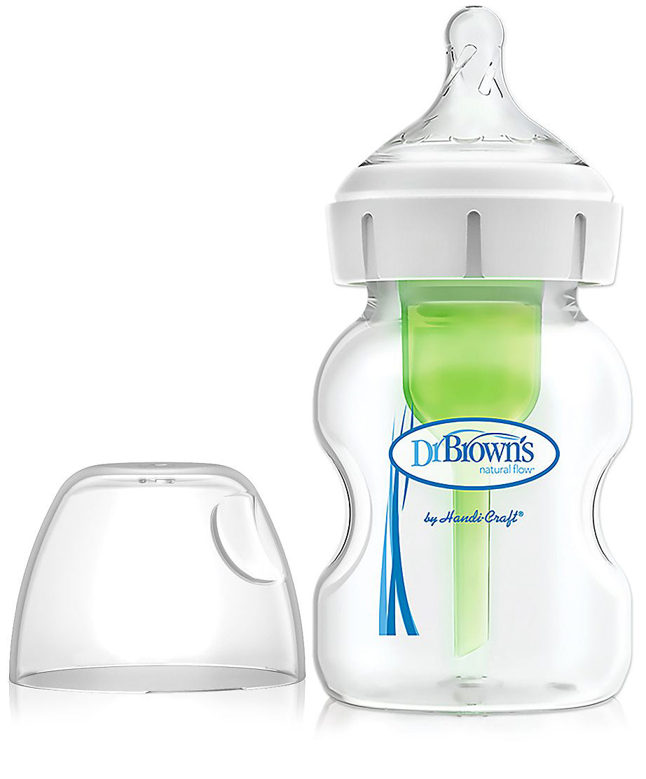 Dr. Brown's Options+ Wide-Neck Baby Bottle, 5 oz