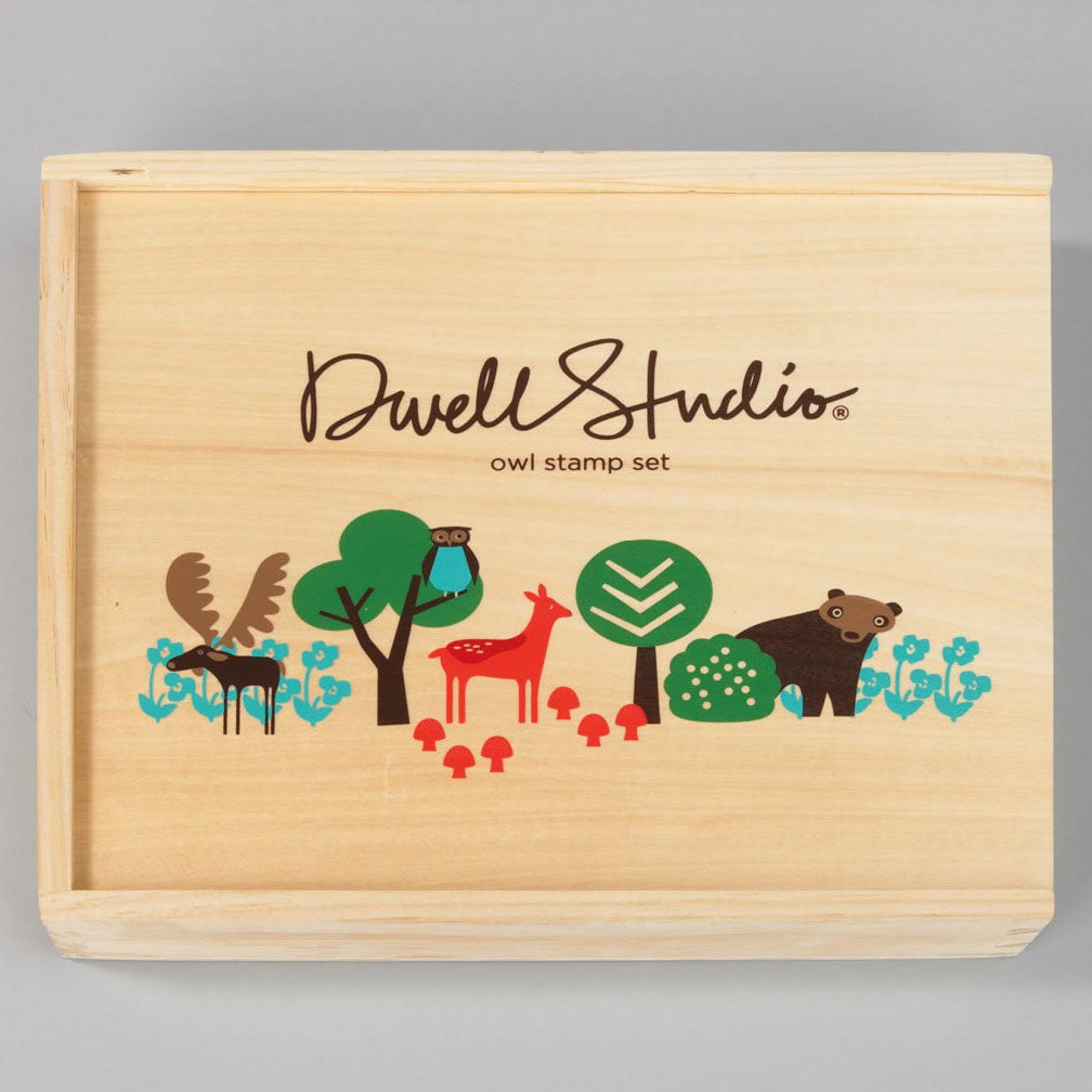 DwellStudio Owl Stamp Set