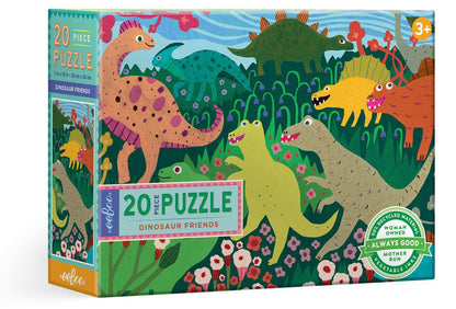 eeBoo 20 Piece Big Puzzle - Dinosaur Friends