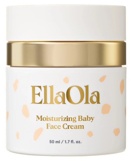 EllaOla Moisturizing Baby Face Cream, Fragrance Free