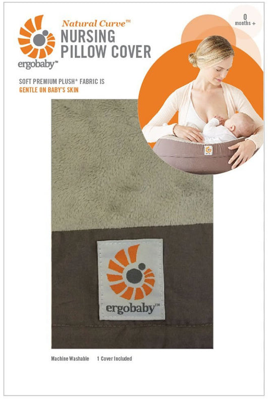 Ergobaby Natural Curve Nursing Pillow Cover - Brown