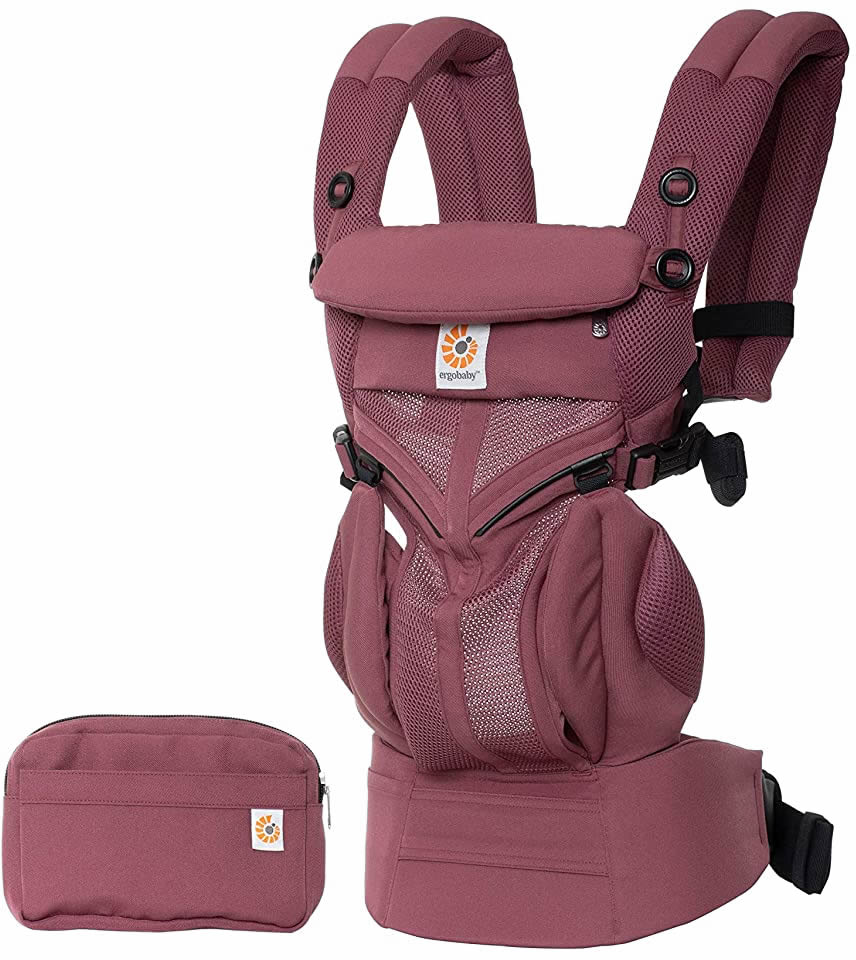 Ergobaby Omni 360 Cool Air Mesh Baby Carrier - Plum