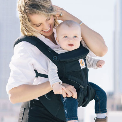 Ergobaby Omni 360 Cool Air Mesh Baby Carrier - Onyx Black