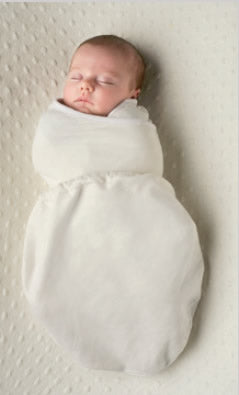 Ergobaby Sleep Tight Swaddler - Pink + Natural - M/L