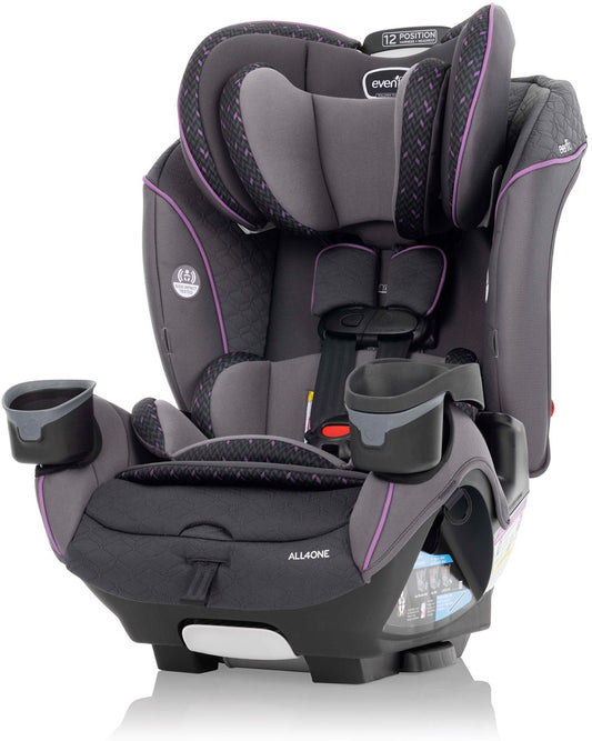 Evenflo EveryFit / All4One 3-in-1 Convertible Car Seat - Ophelia Purple