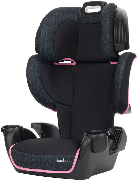 Evenflo GoTime LX Booster Car Seat - Terrain Pink