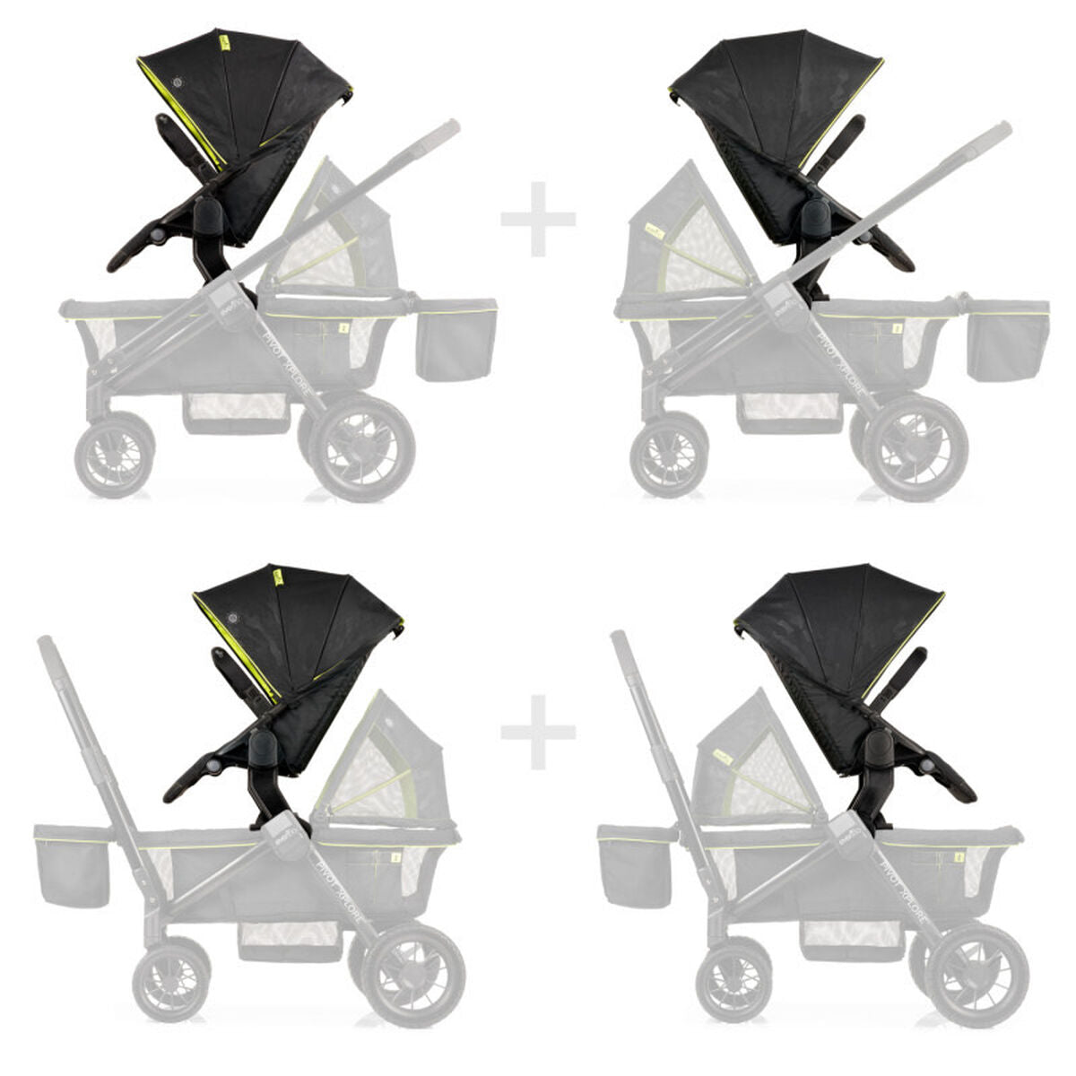 Evenflo Pivot Xplore Stroller Wagon Second Seat - Wayfarer