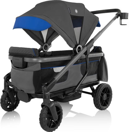 Evenflo Shyft Rideshare All-Terrain Performance Stroller Wagon - Electric Blue