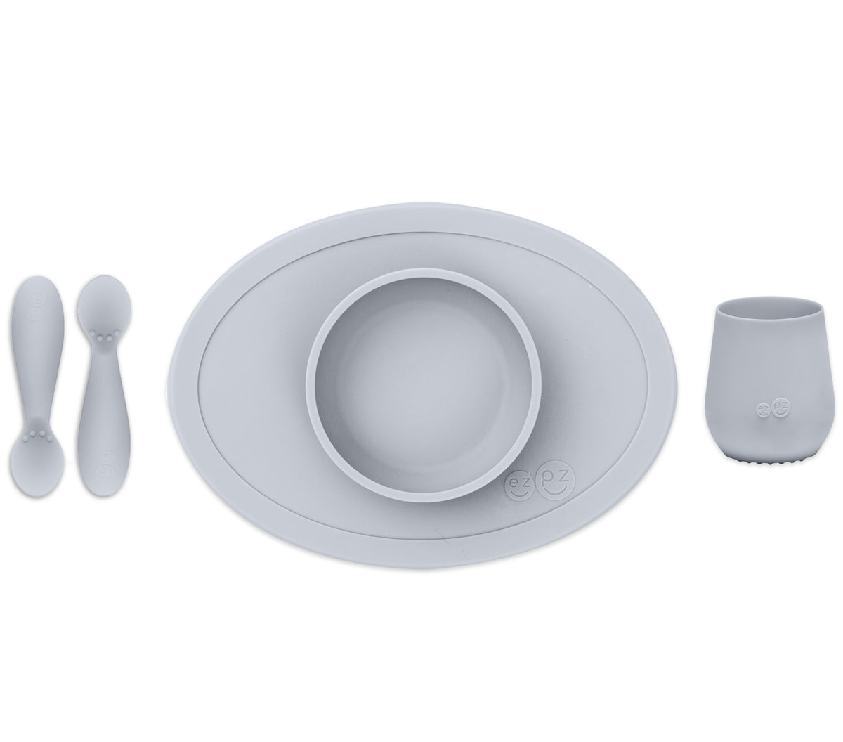 EZPZ First Foods Set - Pewter