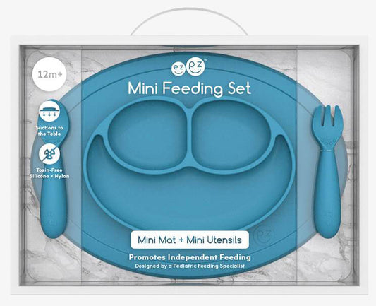 EZPZ Mini Feeding Set - Blue