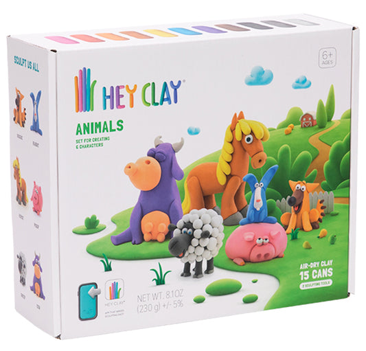 Fat Brain Toys Hey Clay - Animals