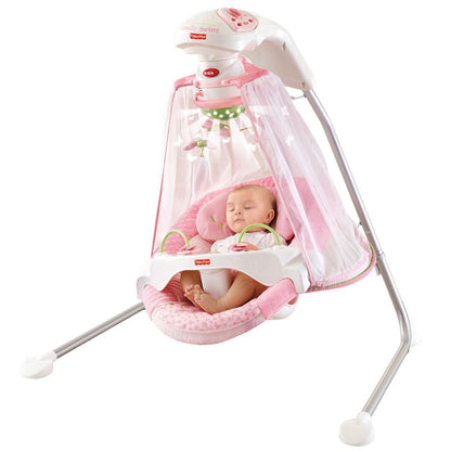 Fisher-Price Butterfly Garden Papasan Cradle Swing