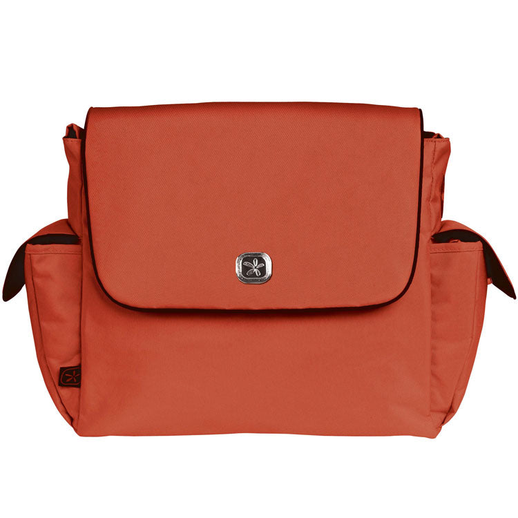 Fleurville Re-Run Messenger - Orange/Chocolate