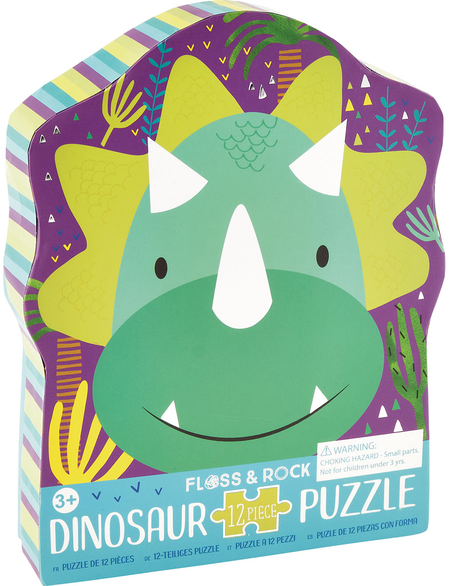 Floss & Rock 12pc Puzzle - Dinosaur