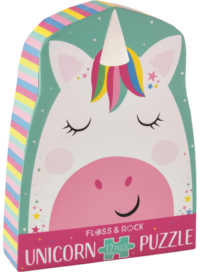 Floss & Rock 12pc Puzzle - Rainbow Unicorn