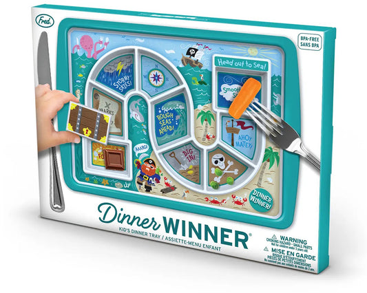 Fred & Friends Dinner Winner Plate - Pirate Adventure