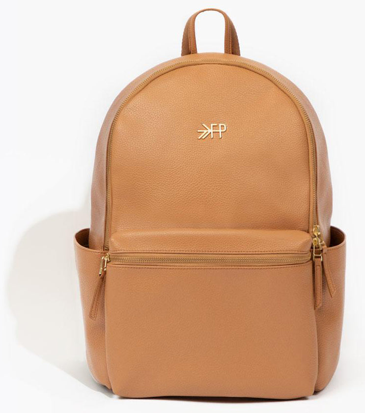 Freshly Picked Classic City Pack II Backpack Diaper Bag - Butterscotch