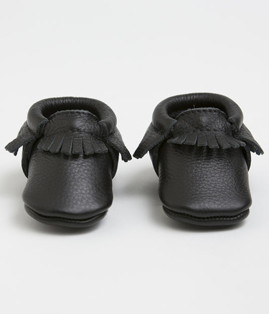 Freshly Picked Moccasins, Size 1 - Ebony