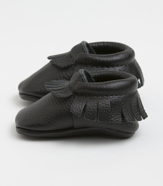 Freshly Picked Moccasins, Size 1 - Ebony