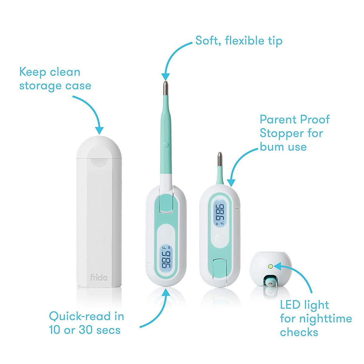 FridaBaby 3-in-1 True Temp Thermometer