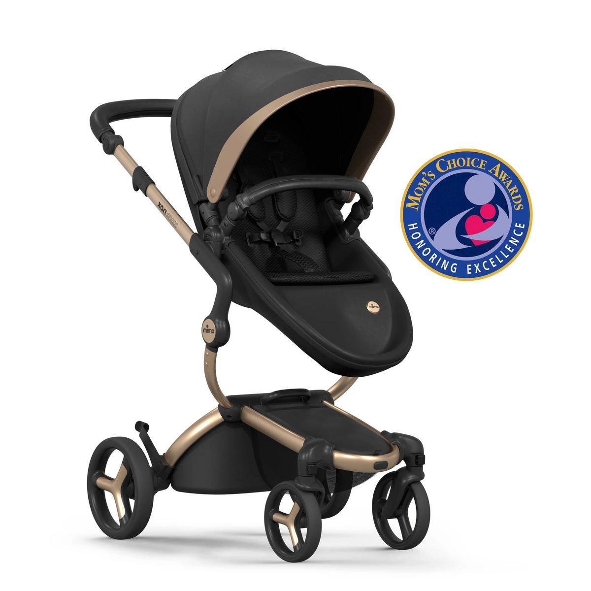 Mima Xari Max Stroller - Black / Gold